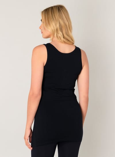 BASE LEVEL Yamin Top - Dark Blue - maat 40