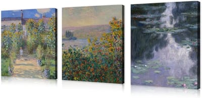 Canvas Schilderij Set - Muurkunst Prints - Woonkamer Decoratie - Klaar om op te hangen - 70x90cm x 3