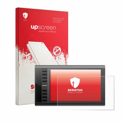 upscreen - Screenprotector voor Ugee M708 - Folie Beschermfolie transparant