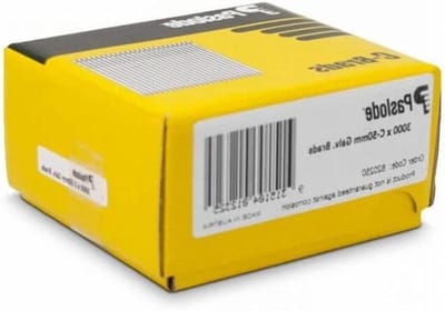 Gegalvaniseerde Spijkers - Bradnagels Afwerking - Meubelbouw - Beitelpunt Ontwerp - 50 mm 3000 stuks - Zilver