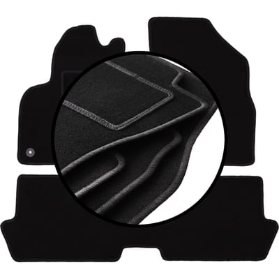 Complete set veloursmatten voor: Peugeot 5008 I crossover (2009-2017)