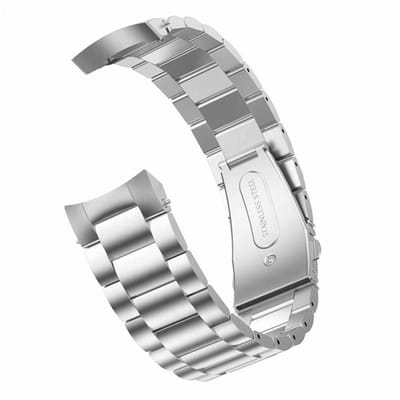 Stalen bandje - RVS - geschikt voor Huawei GT 4 (46 mm) - zilver