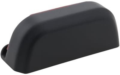 Dailygoods- Kofferbak Handvat - Handgreep - Zwart - ABS - Zelfklevend - Compatibel met Smart Fortwo 2009-2014