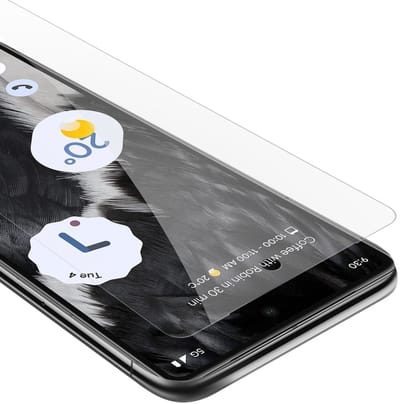 Cadorabo Screenprotector geschikt voor Google PIXEL 7 - Pantser film Beschermende film in KRISTALHELDER Geharde (Tempered) display beschermglas in 9H hardheid met 3D Touch