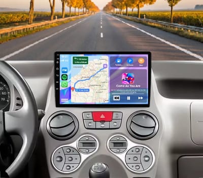 Autoradio 4/64 met Carplay en Android auto | Geschikt voor Fiat Panda 2003-2012 | Radio scherm met Navigatie | 2003 2004 2005 2006 2007 2008 2009 2010 2011 2012 | 169