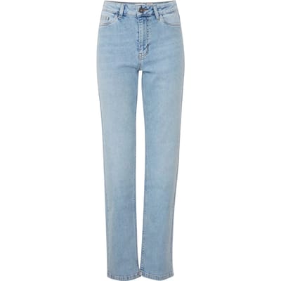Rechte jeans voor dames Pulz Jeans Liva UHW