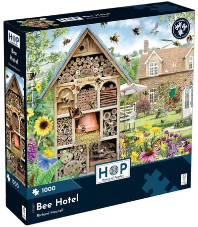 The House of Puzzles Bee Hotel 1000 Piece Puzzle.