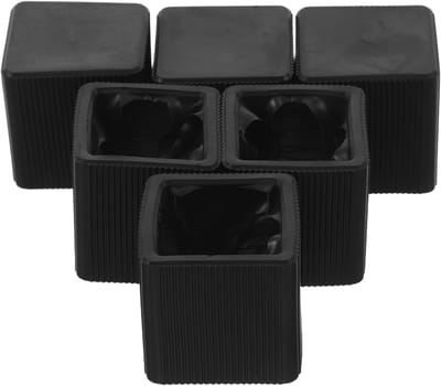 Keyboard Stand Voetjes - Piano Stand Voeten - Stabiliteit Vergroten - Krasbestendig Geluiddempend - 4 stuks - Zwart