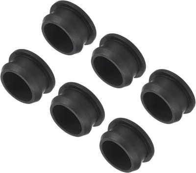 6 Stuks Siliconen Snap-on Stoppen, 21mm Diameter Gatenstoppen, Waterdichte Rubberen Paneelafdichtingen voor Keuken en Bulkheads