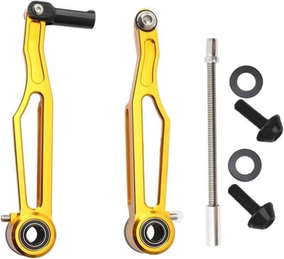 Fiets V-Brake - Remklauw Fiets - Veilig Fietsen - CNC Aluminiumlegering - 82mm 108mm - Goud