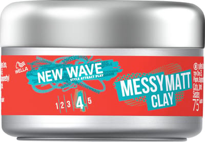 Wella New Wave Shockwaves Go Matt Clay