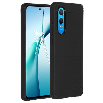 imoshion Hoesje - Geschikt voor OnePlus Nord CE 4 Lite 5G - Brushed Backcover - Zwart