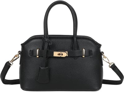 Gallantry® Dames Handtas – Crossbody Tas Dames – Schoudertas – Compacte Dames Tas met Rits – Elegante Handtas - Zwart