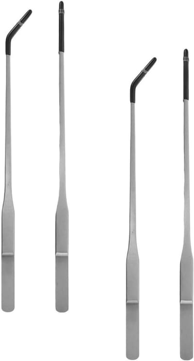 Pincetten Aquarium - Voedertangen Reptielen - Planten Beheren - Roestvrij Staal - 27 cm - Zilver