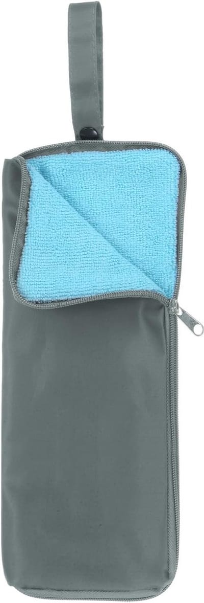 Paraplu Tas - Natte Parapluhoes - Draagtas - Opvouwbare Hoes Waterdichte Tas Opbergruimte - Geschikt voor Reizen, Thuis, Buiten - Grijs