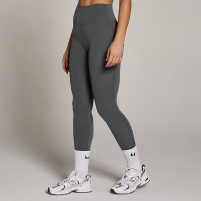 MP Dames Tempo Hoge Taille Legging - Donkergrijs - XS