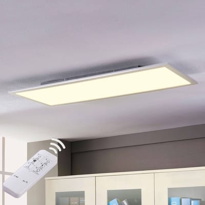 Lindby LED paneel Livel, CCT, 120 cm x 30 cm, afstandsbediening