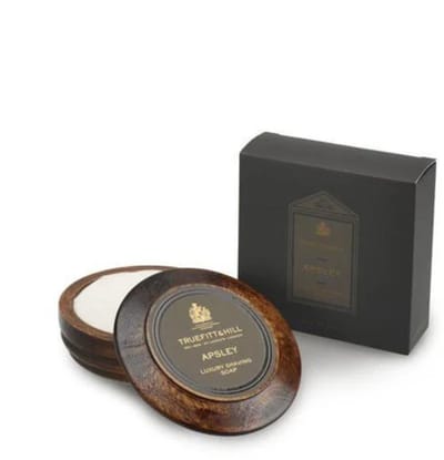 Truefitt & Hill scheerzeep in mooie houten kom - Apsley - 100gram