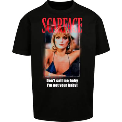 Oversized T-shirt Upscale Scarface Don't Call Me Baby