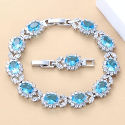 12 Kleuren Bloemen Sieraden Kleurrijke Zirconia Elegante Dames Mode Accessoires Bedel Armband Armband Verstelbare Lengte