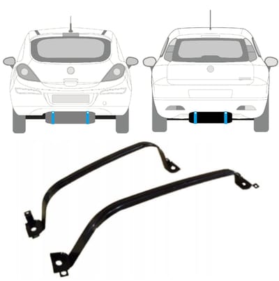 Brandstoftank klemmen voor Fiat Grande Punto Evo 2005-