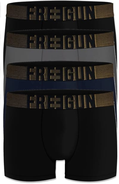 Freegun 4-pack heren boxershort microfiber - Sport - Combi / XL