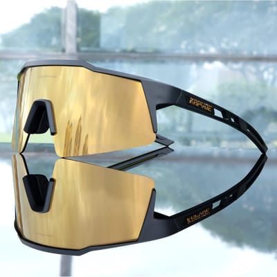 Kapvoe UV400 Fietsbril MTB Fietsbril voor Mannen Vrouwen Buiten Sport Brillen 1LENS