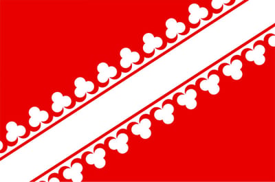 Vlag Bas-Rhin 150x225cm