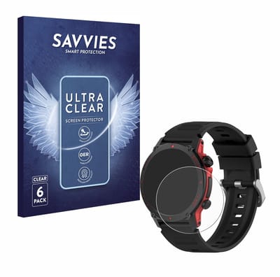 Savvies - Screenprotector voor Popglory S136 - Folie Beschermfolie transparant 6 Stuks