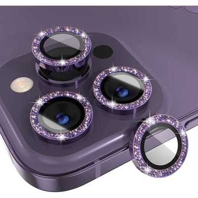 Glitter Diamant Camera Lens Beschermhoes voor iPhone 17 Air 16 E 16E 16Pro 15 14 Pro Max Plus 13 12 Mini 11 14Pro 13Pro For iPhone 17