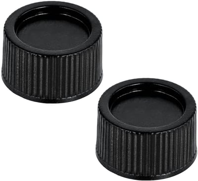 Dailygoods- Filterafvoerdeksel 2 Stuks - Vervanging - Kunststof/Rubber - Compatibel met Hayward Zwembadzandfiltermodellen - Zwart - 180 Graden Draaibaar - Afvoerafdekking