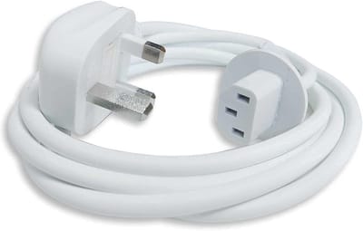 Vervangingskabel voor Apple iMac 17" 20" 21.5" 24" 27" G5 A1224 A1225 A1311 A1312 A1418 A1419 - 6ft Voedingskabel, Stroomkabel, Compatibel met iMac Modellen