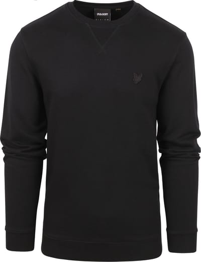 Lyle & Scott Sweater Zwart - Maat S - Heren - Sweaters