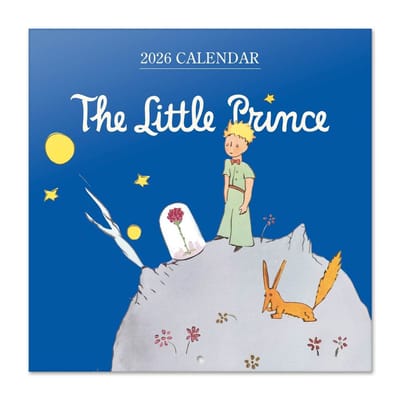 Le Petit Prince kalender 2026 - Kleine Prins - Antoine de Saint Exupéry - formaat 30x30 cm