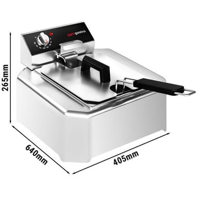 GGM Gastro Elektro Fritteuse - 5 Liter - 3,75 kW