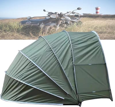 Waterdichte Motorfiets Garage Tent - Pop-up Opbergtent voor Motors en Scramblers