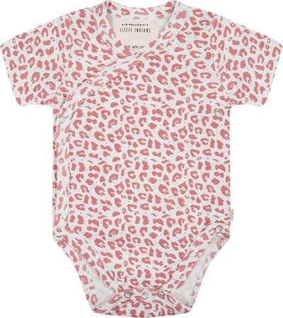 Little Indians Romper Baby korte mouwen | Leopard Rose