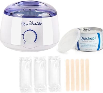 Waxapparaat starterset 100Watt wit/blauw/paars