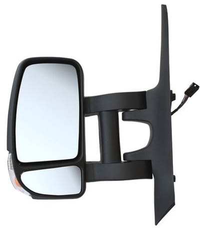 Modecar Renault Master / Opel Movano - Buitenspiegel Lange Arm (20cm) - Links (Bestuurderszijde) - Elektrisch Verstelbaar - Verwarmd