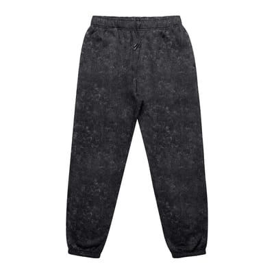 Firetrap Unisex Joggers in Acid Wash voor volwassenen (Zwart)