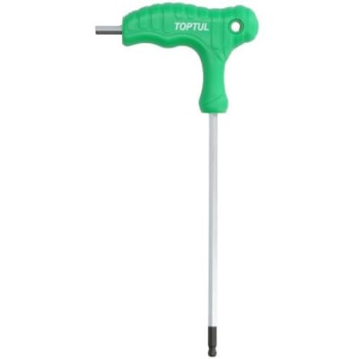 Zeskant stiftsleutel HEX TOPTUL 5 mm met balkopf, T-Griff