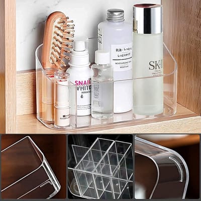 Acryl make-up organisator Cosmetische houder Cosmetische opslag Lippenstifthouder, helder