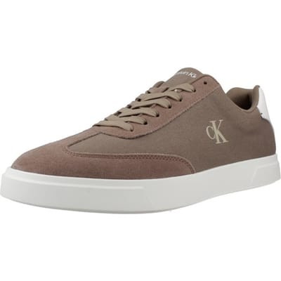 Calvin Klein Low Prof Cupsole Shoes Desert Taupe/bright White Größe: 40 | Trainers Outlet | Herren | Weiß