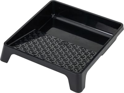 Verfbakje 24x32cm middel zwart 10 stuks