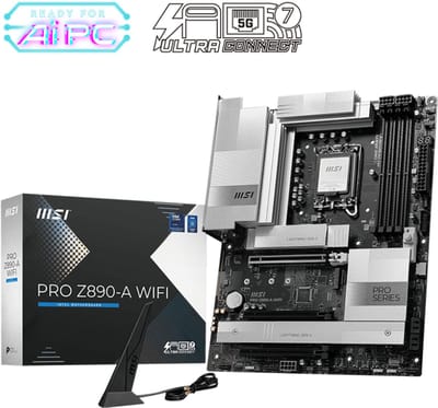 MSI PRO Z890-A WIFI - motherboard - ATX - LGA1851 Socket - Z890 Moederbord - Intel Z890 - Intel LGA1851 - DDR5 RAM - ATX
