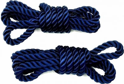 Fenderlijn geslagen navy