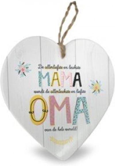 Miko - Baby Collectie - Stenen hart - Mama wordt Oma