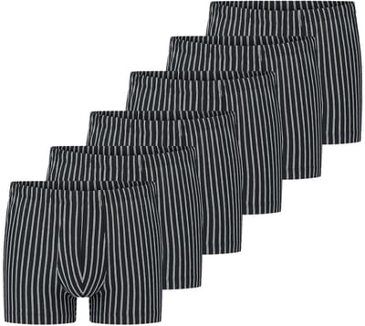 Schiesser Heren retro short / pant 6 pack 95/5 Essentials Cotton