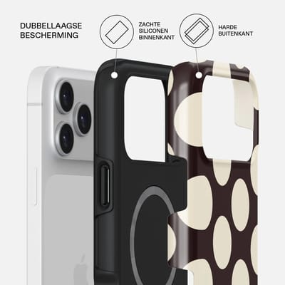 Burga Tough Backcover geschikt voor MagSafe geschikt voor iPhone 17 Pro - Spot On