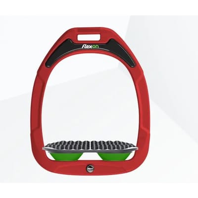 Endurance stijlen Rood/Grijs/Groen Flex-On Green Composite